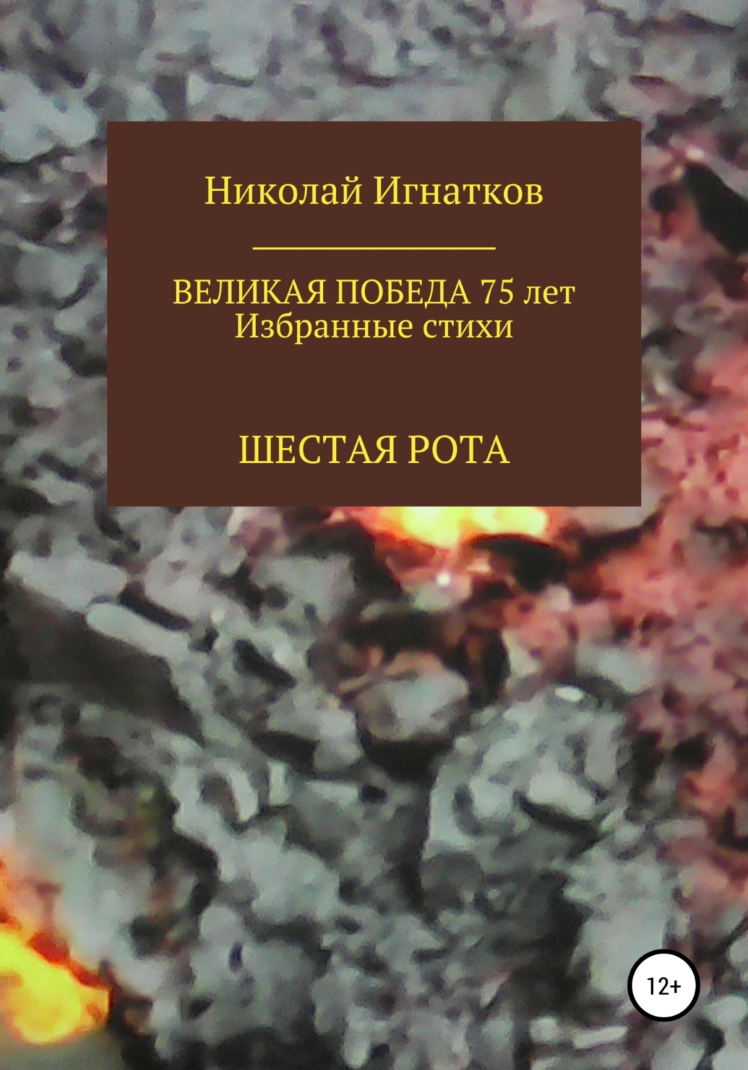 Обложка книги «Великая Победа 75 лет. Шестая рота»