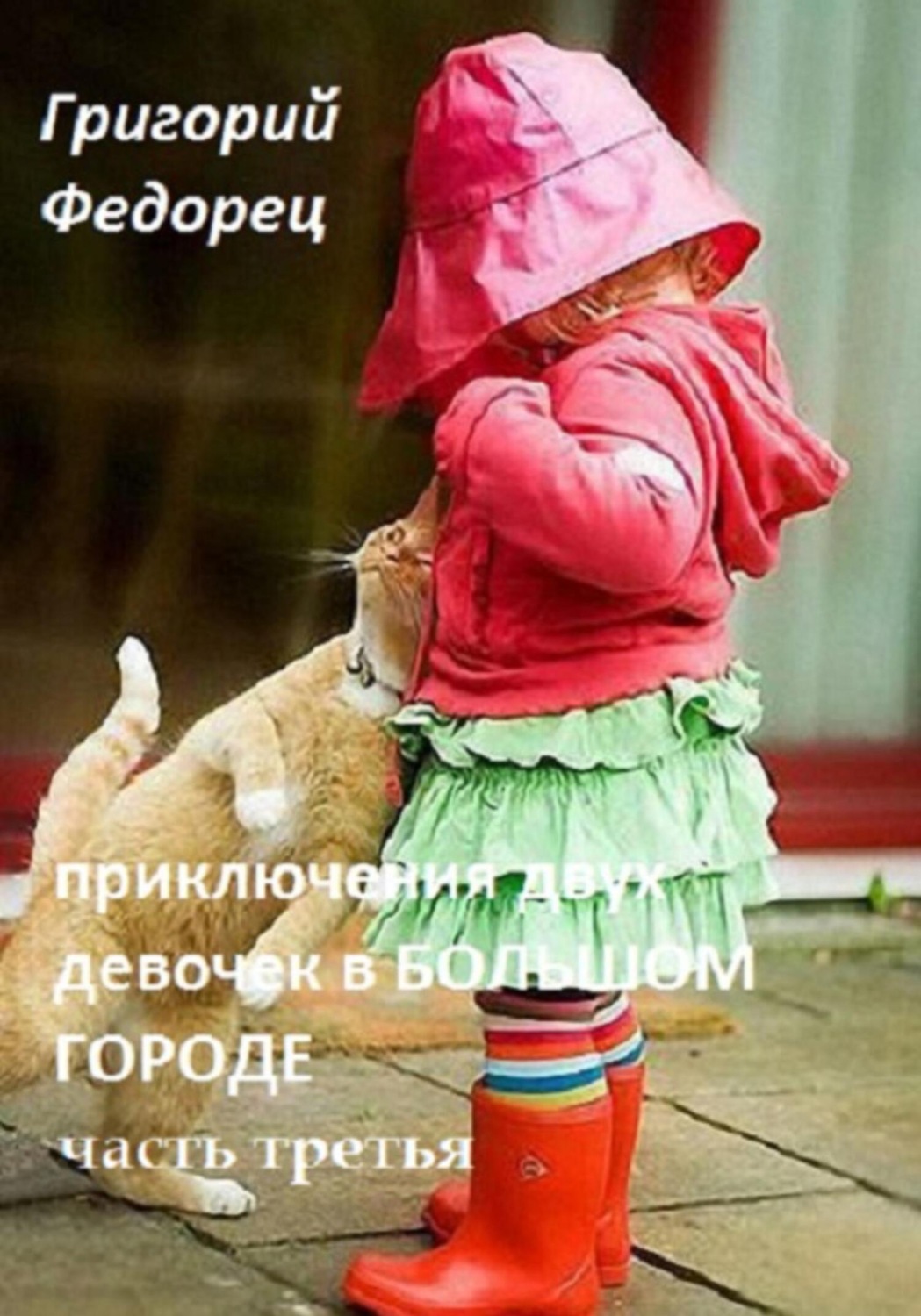 Обложка книги «Приключения двух девочек в большом городе. Часть третья»