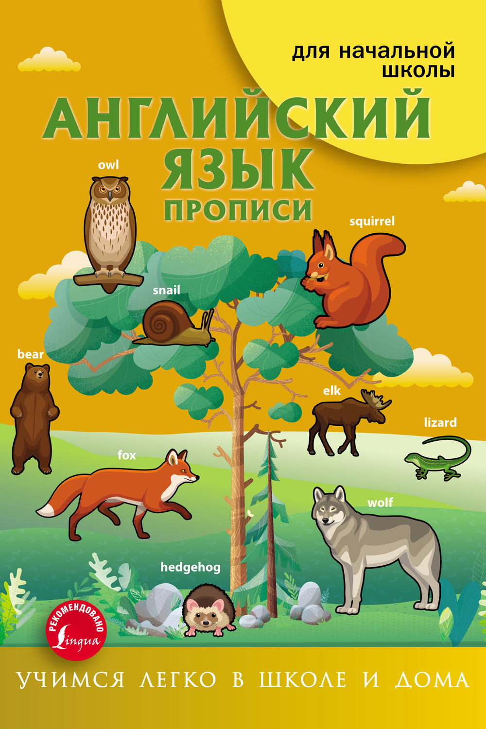 Обложка книги «Английский язык. Прописи»