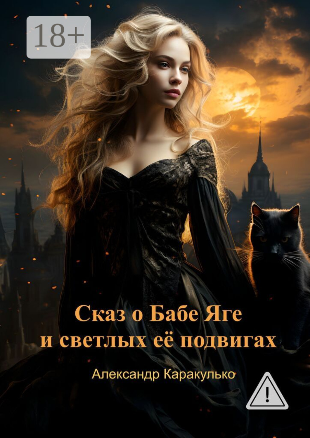 Обложка книги «Сказ о Бабе Яге и светлых её подвигах. Фантастическая сказка для взрослых»