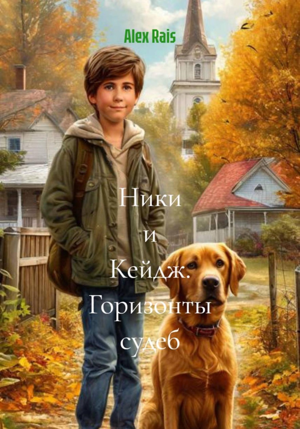 Обложка книги «Ники и Кейдж. Горизонты судеб»