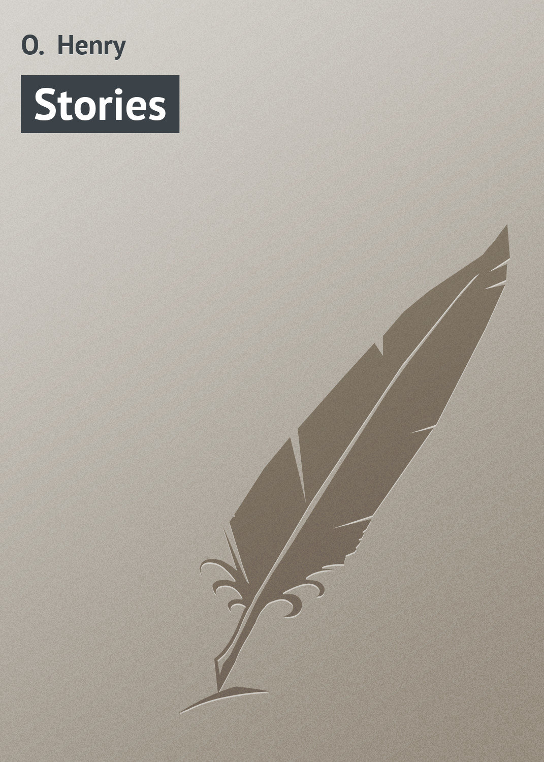 Обложка книги «Stories»