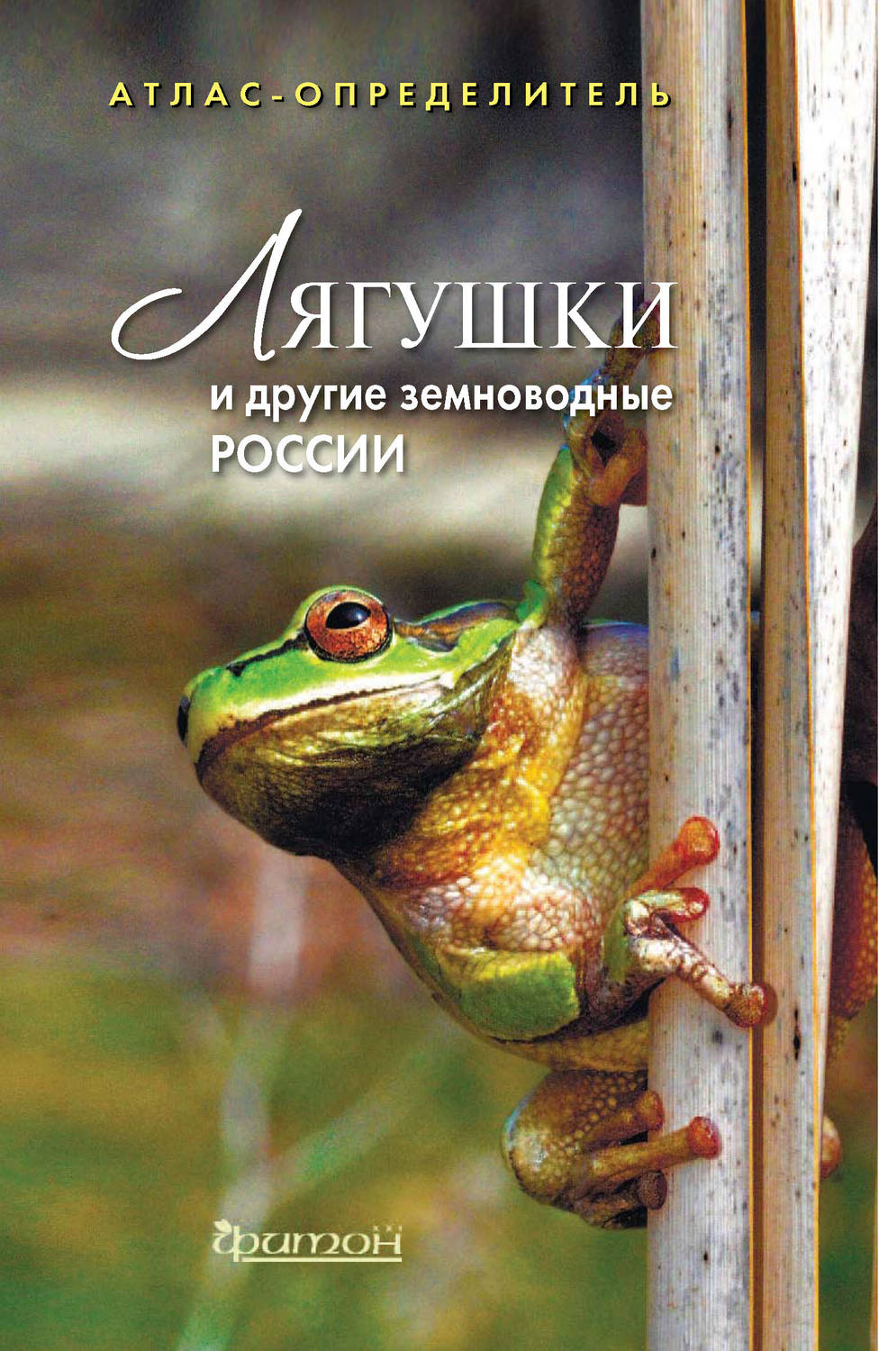 Обложка книги «Лягушки и другие земноводные России»