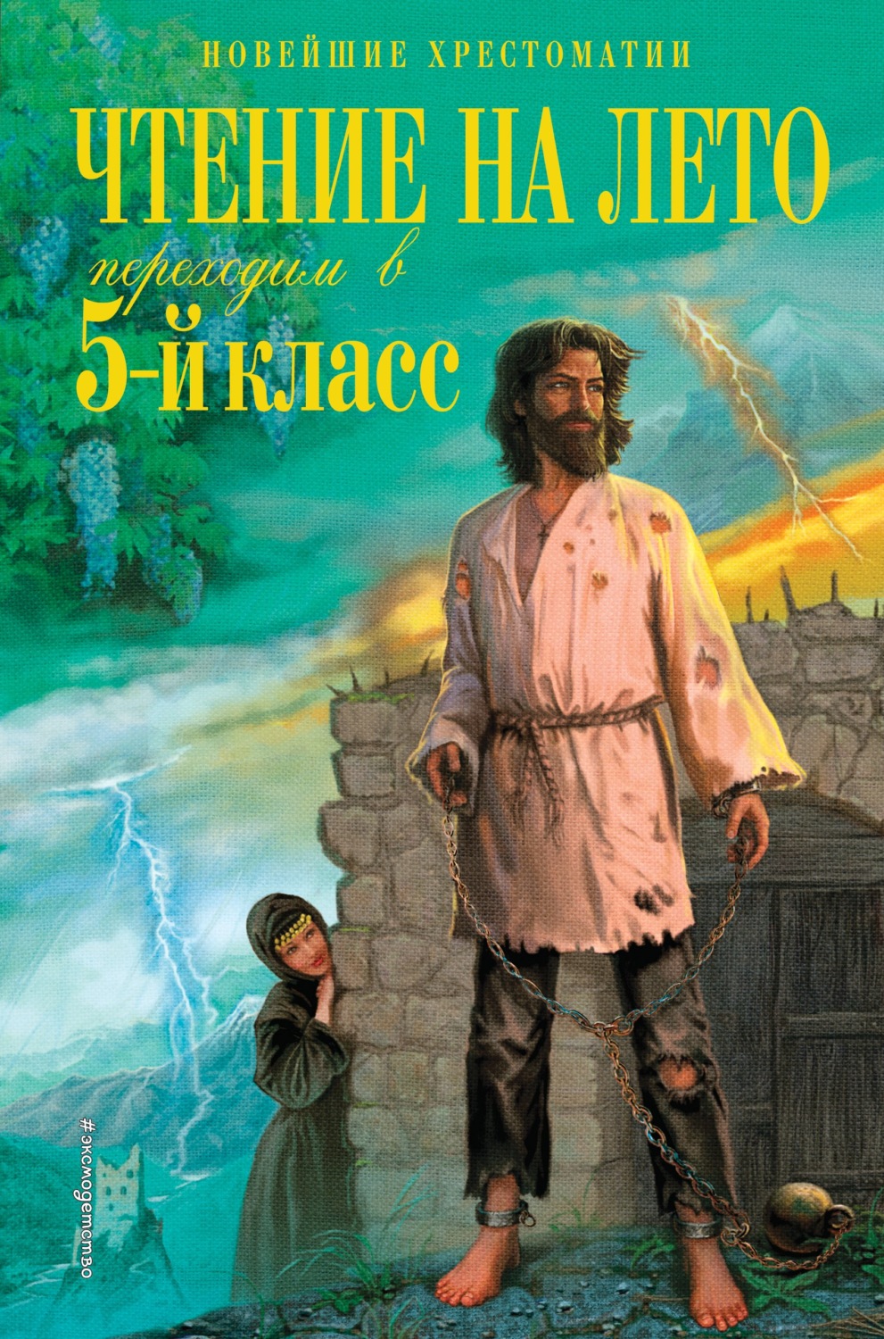 Обложка книги «Чтение на лето. Переходим в 5-й класс»