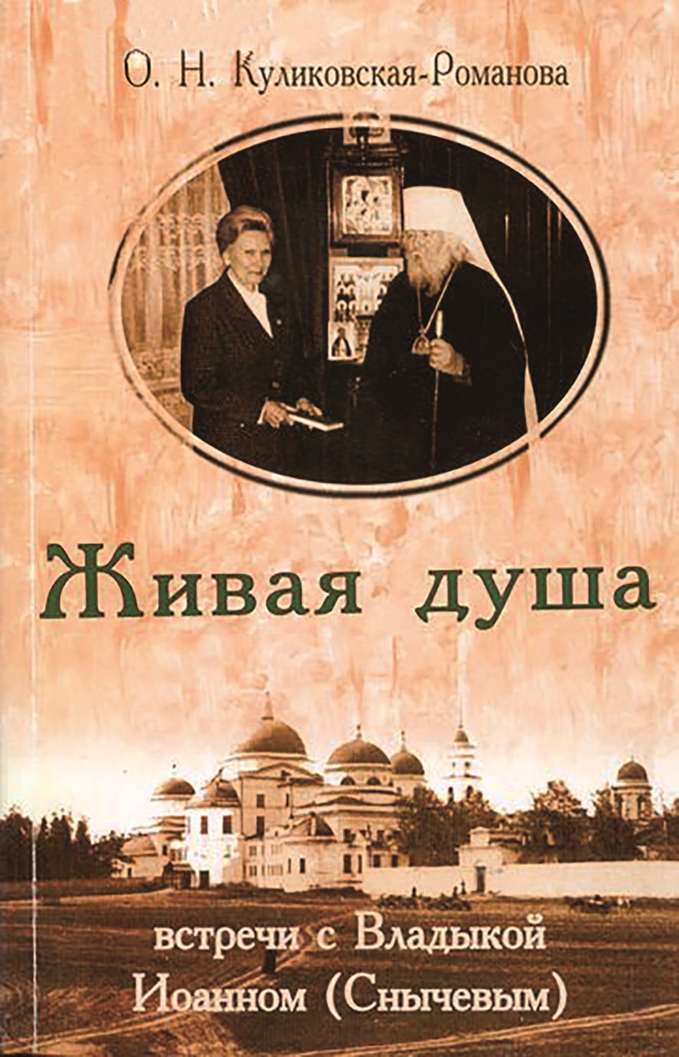 Обложка книги «Живая душа. Встречи с Владыкой Иоанном (Снычевым)»