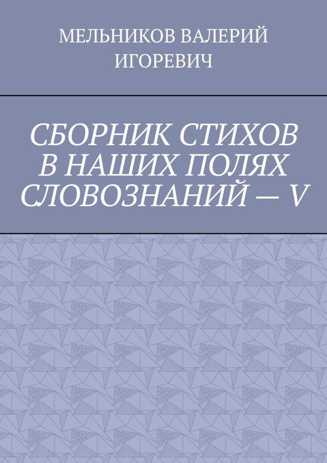 Обложка книги «СБОРНИК СТИХОВ В НАШИХ ПОЛЯХ СЛОВОЗНАНИЙ – V»