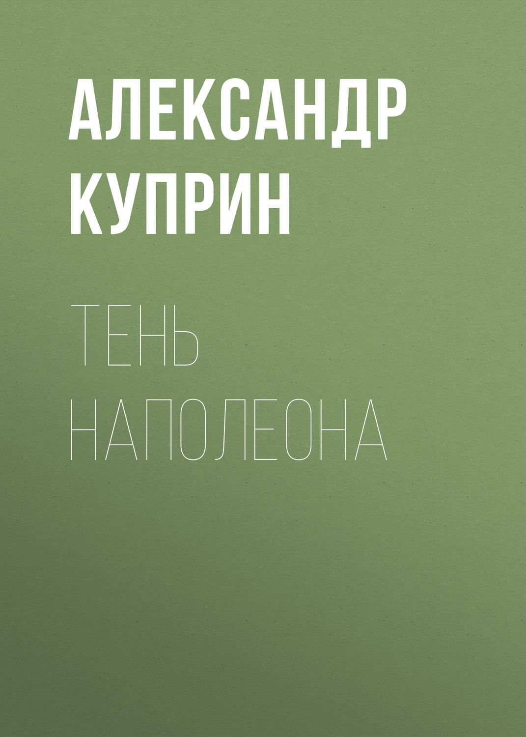 Обложка книги «Тень Наполеона»