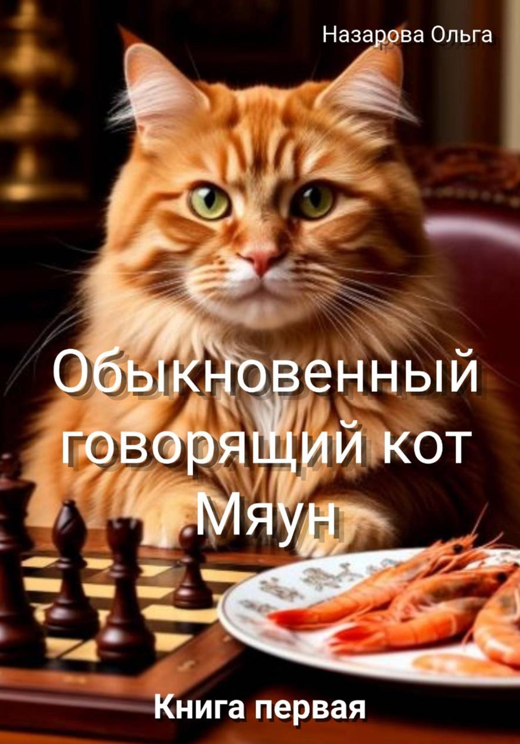 Обложка книги «Обыкновенный говорящий кот Мяун»