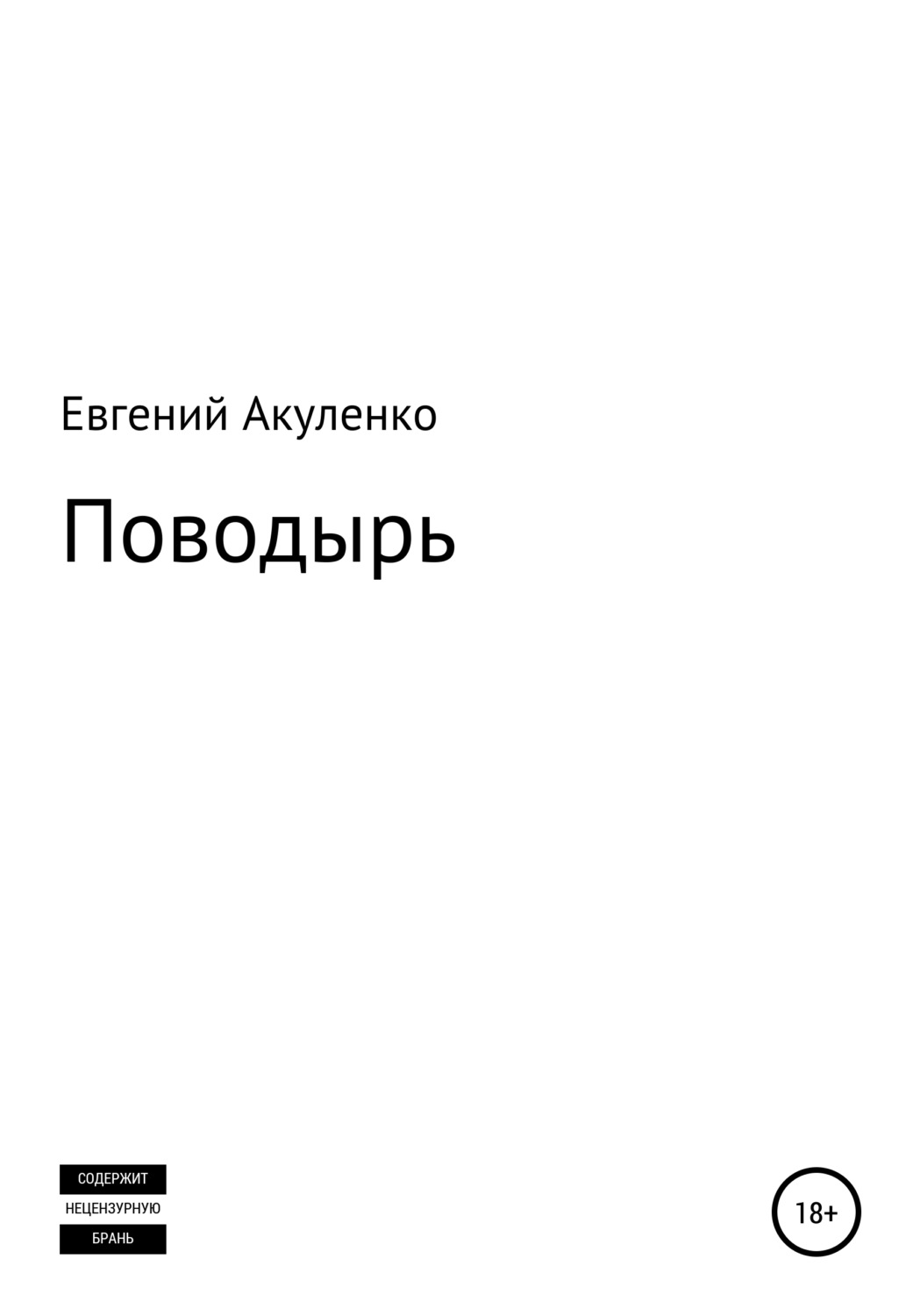 Обложка книги «Поводырь»