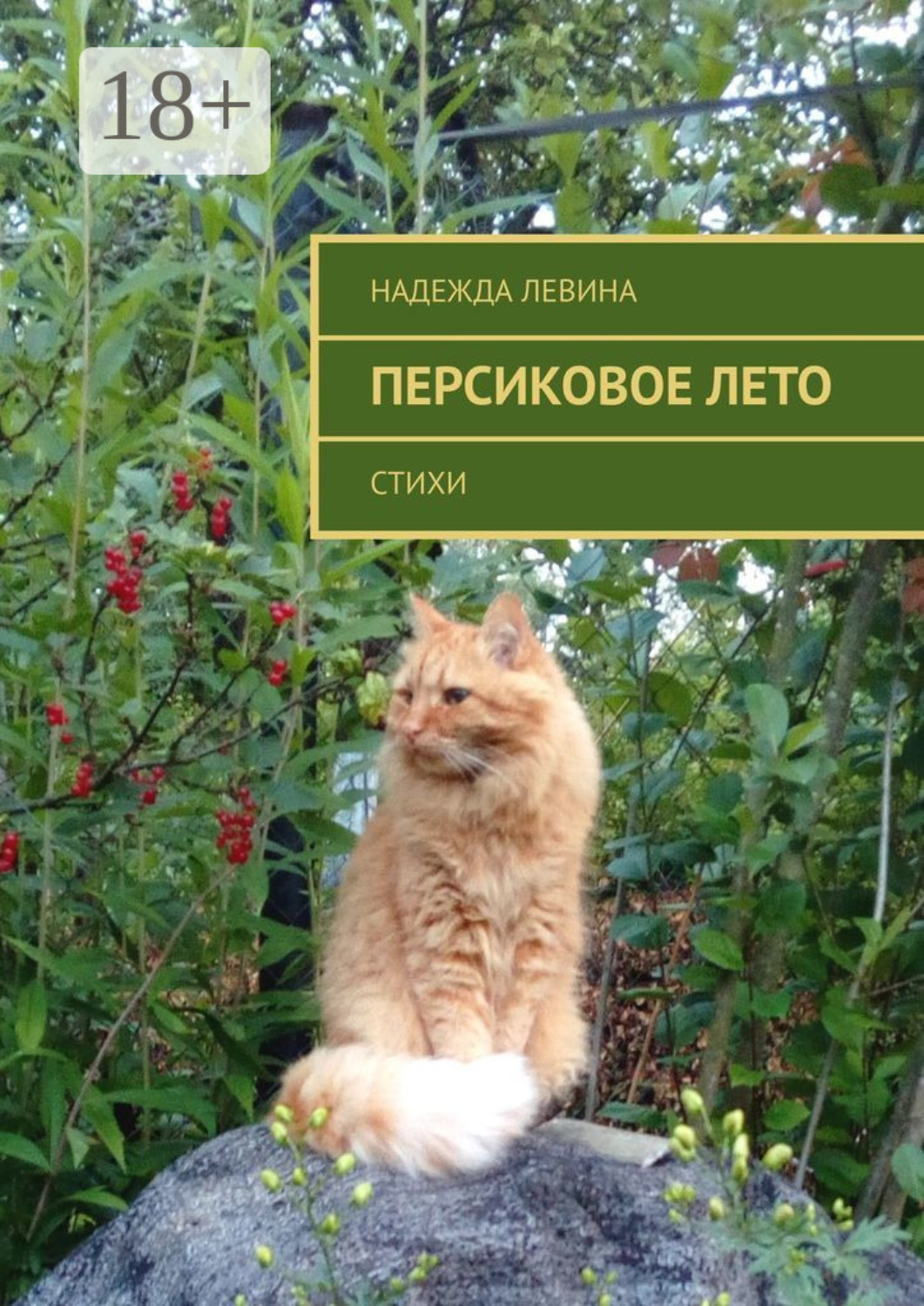 Обложка книги «Персиковое лето. Стихи»