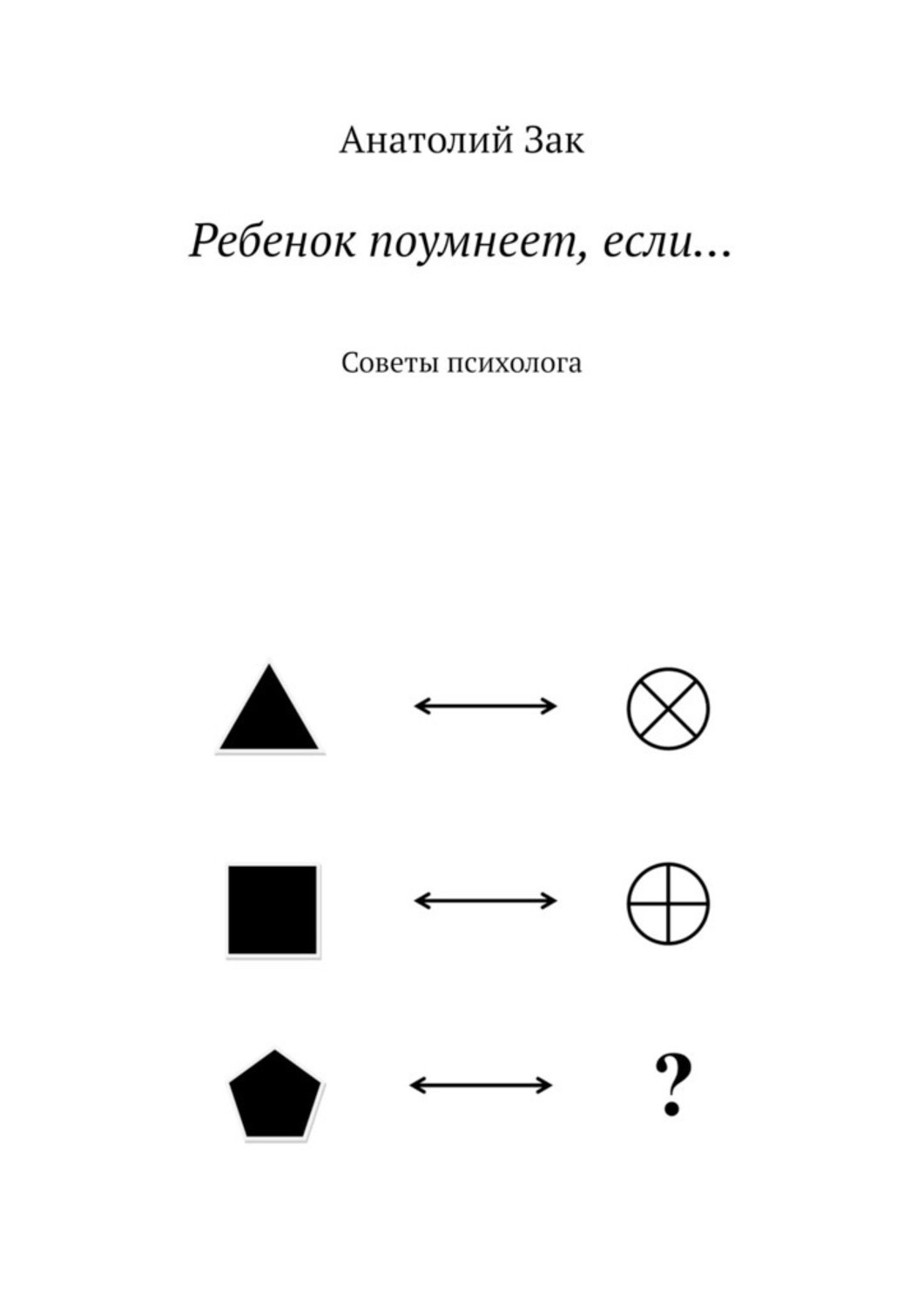 Обложка книги «Ребенок поумнеет, если… Советы психолога»