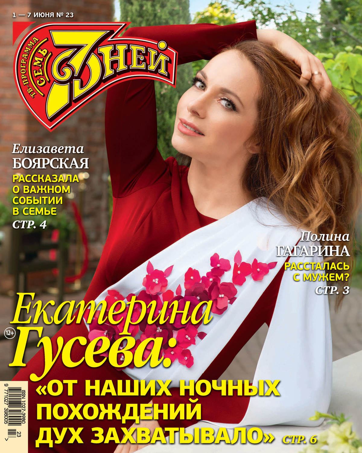 Обложка книги «Семь дней ТВ-программа №23/2020»