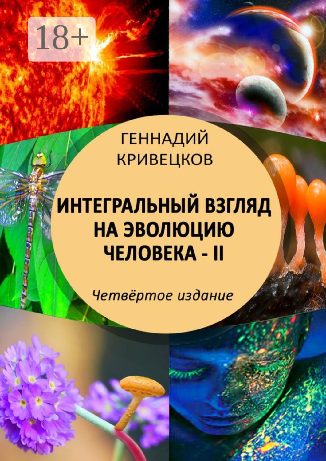Обложка книги «Интегральный взгляд на эволюцию человека – II. Четвёртое издание»