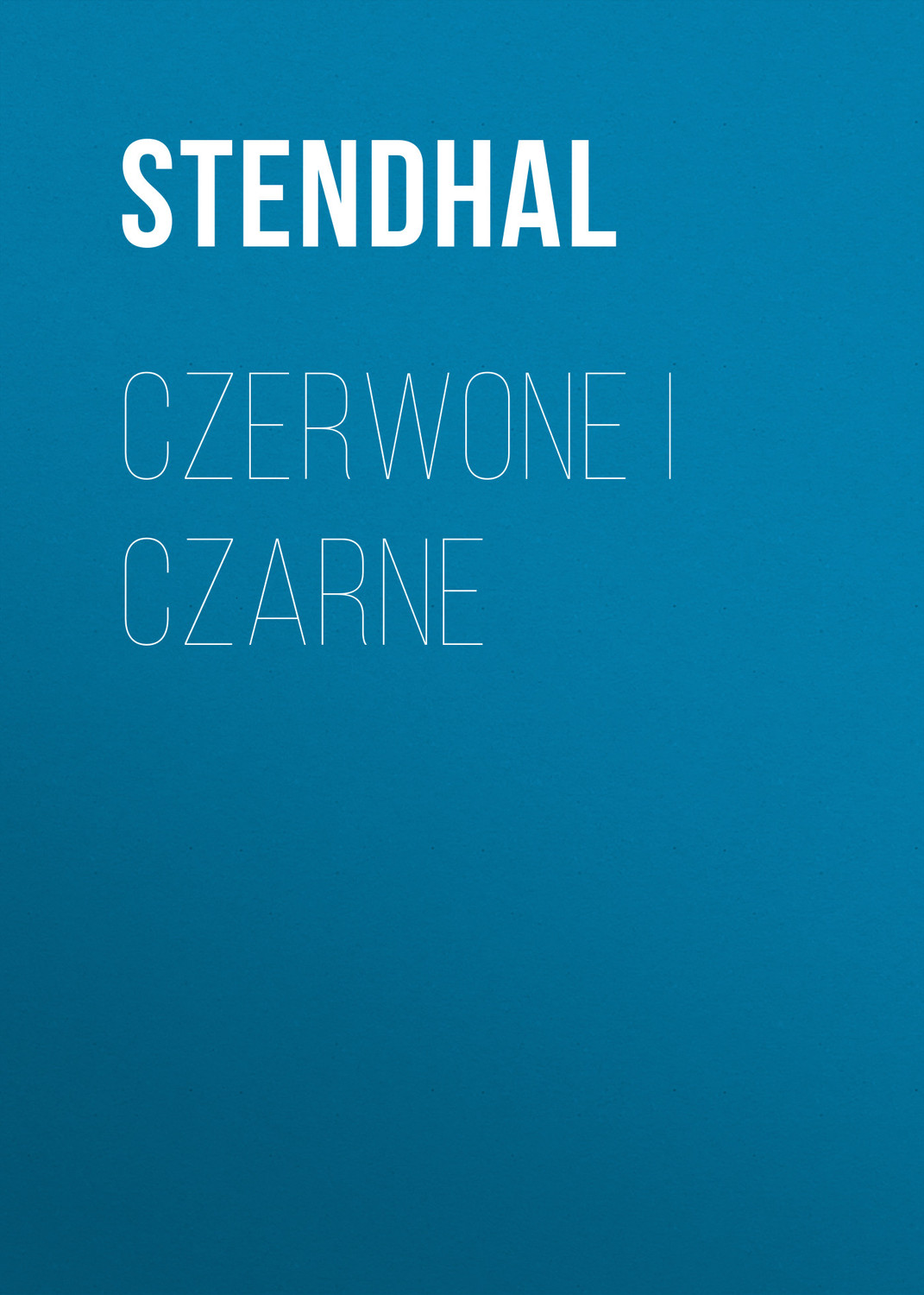 Обложка книги «Czerwone i czarne»