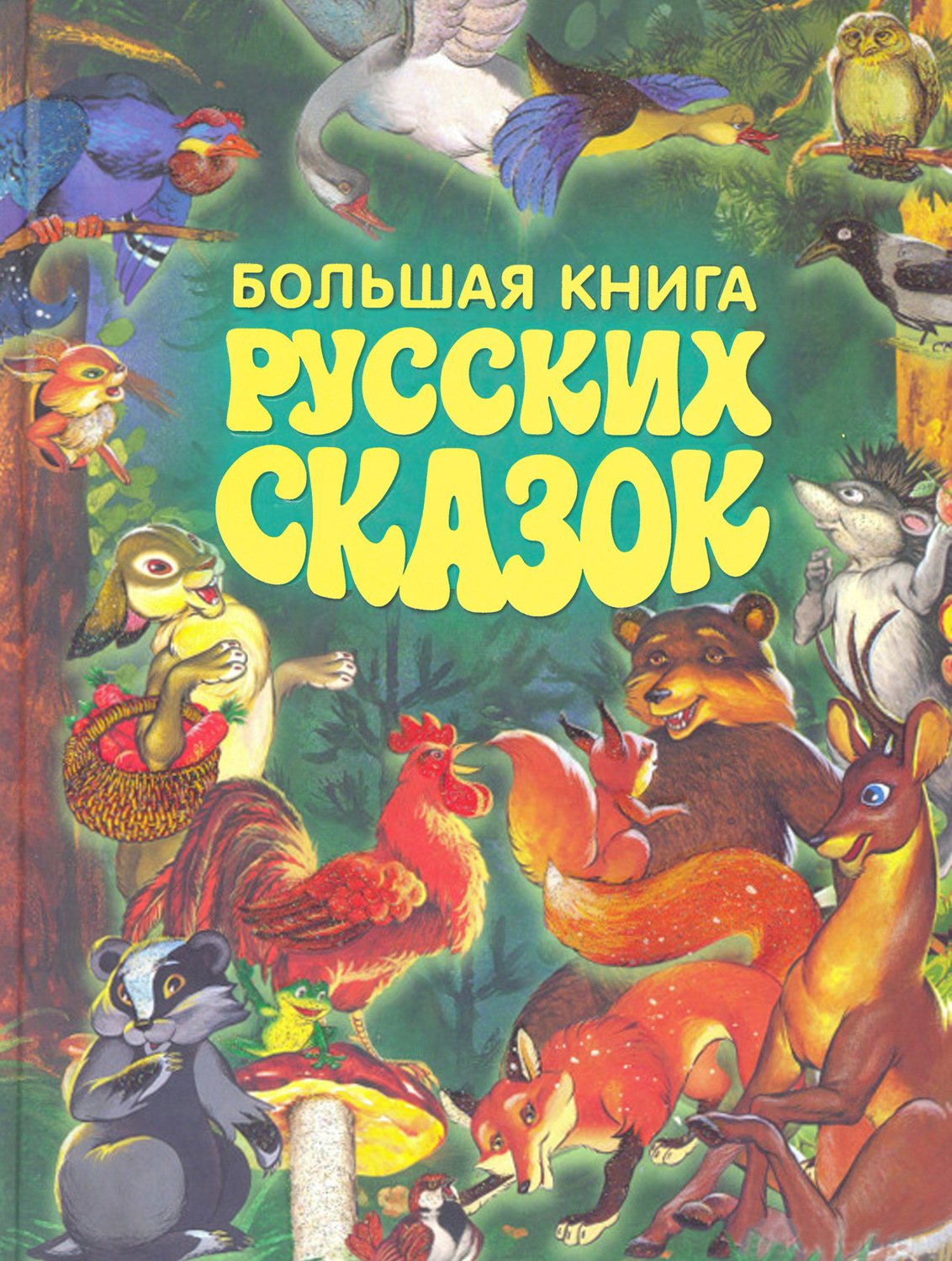 Обложка книги «Большая книга русских сказок»