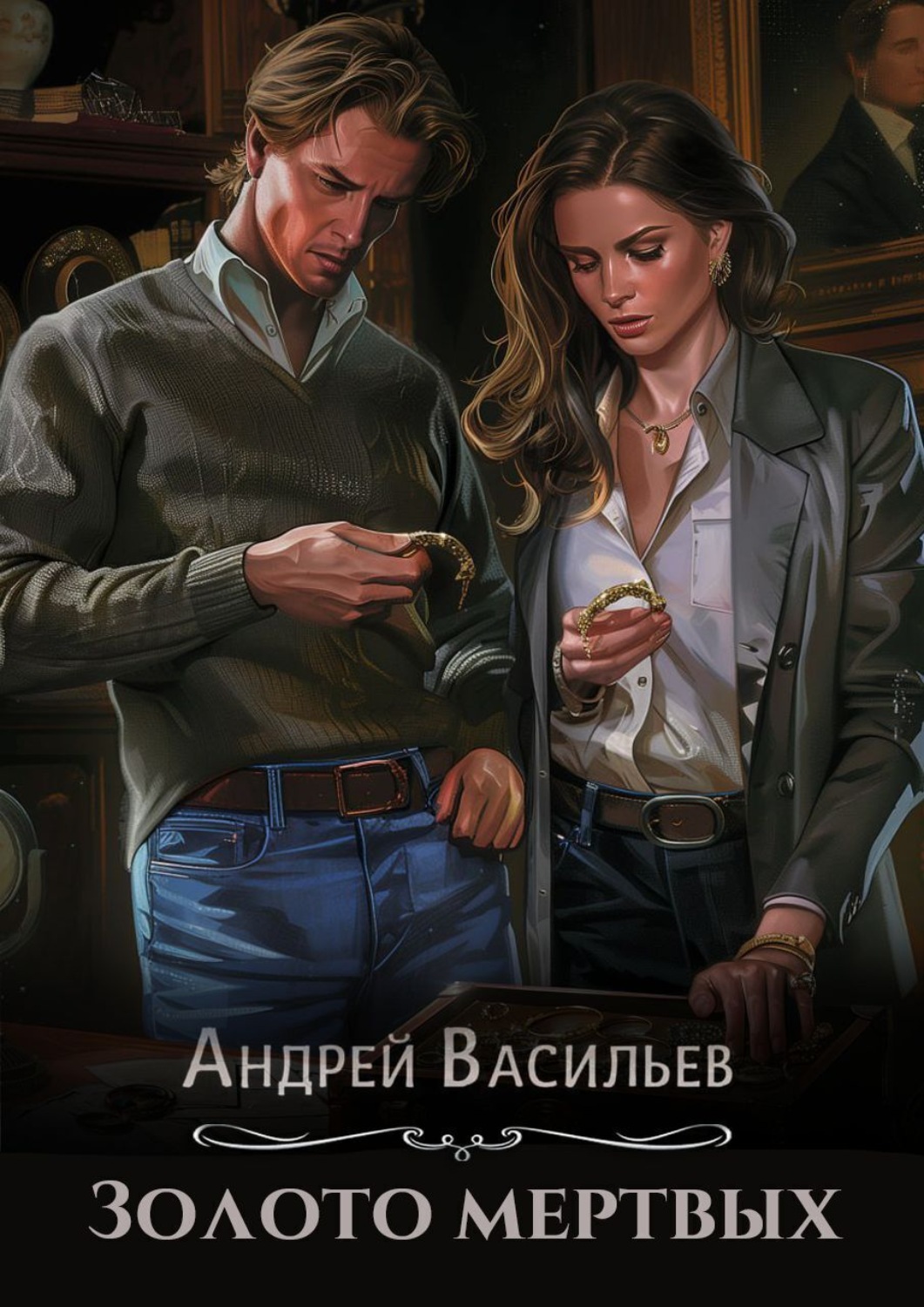Обложка книги «Золото мертвых»