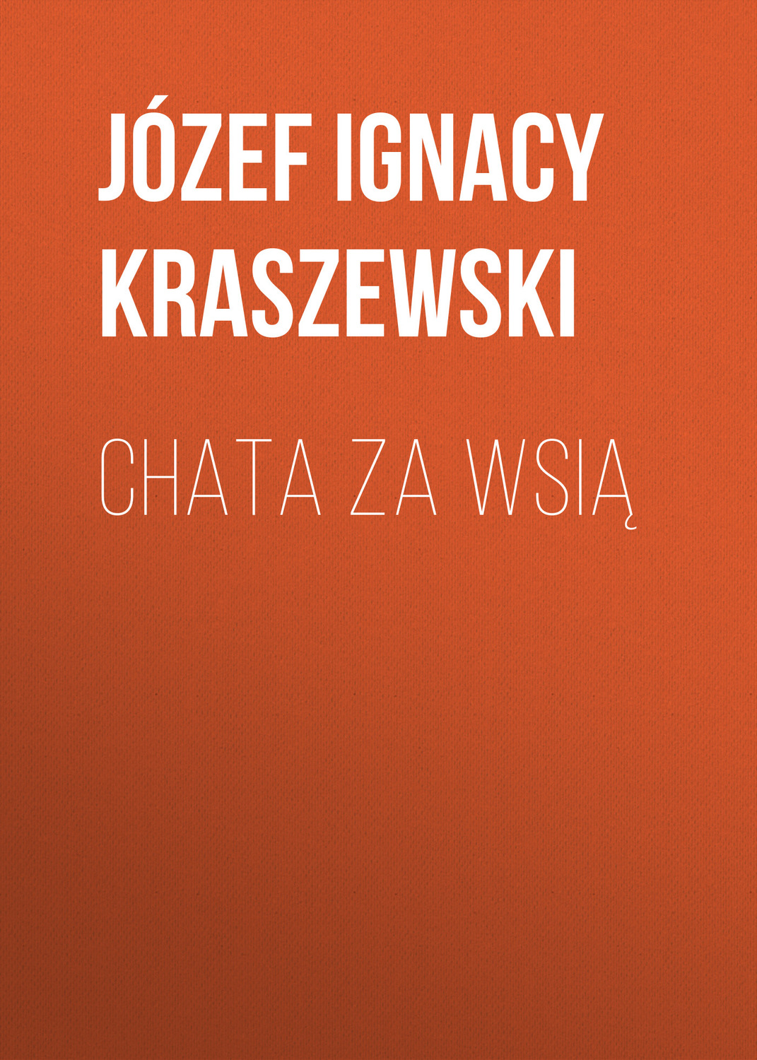 Обложка книги «Chata za wsią»
