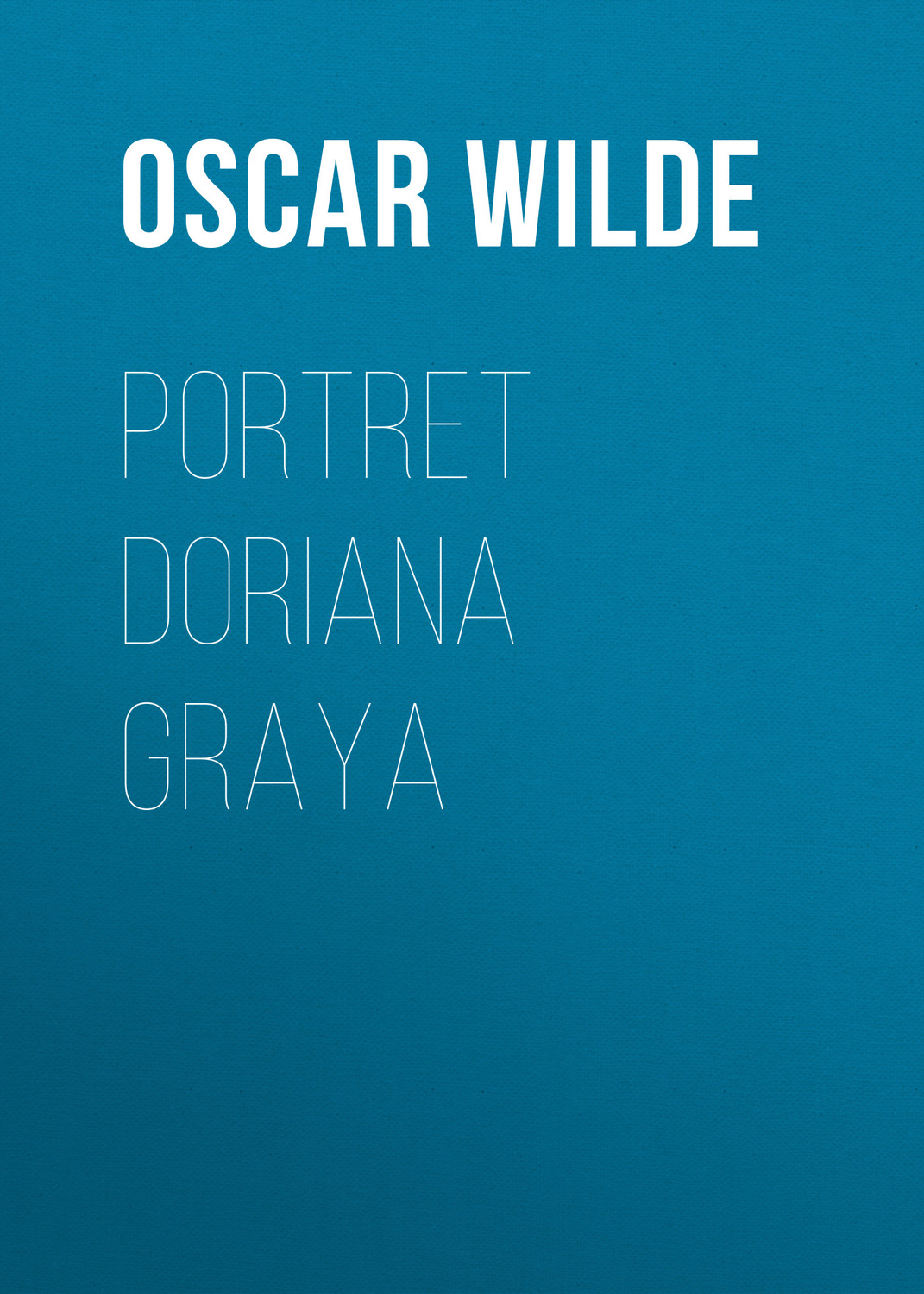 Обложка книги «Portret Doriana Graya»