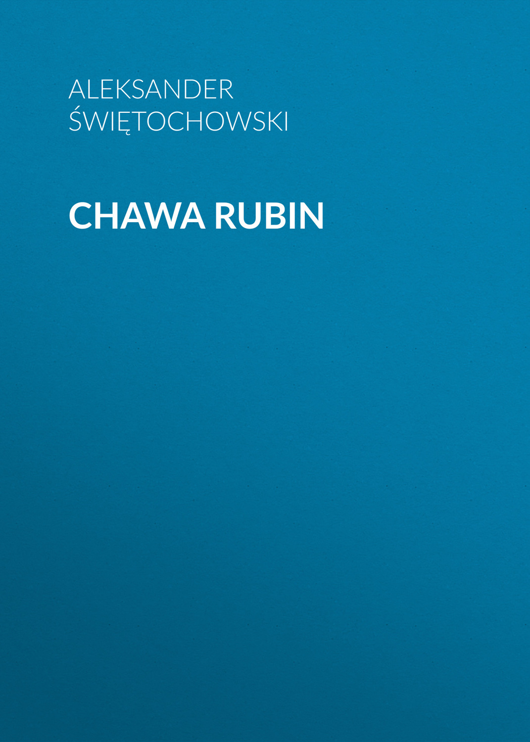 Обложка книги «Chawa Rubin»
