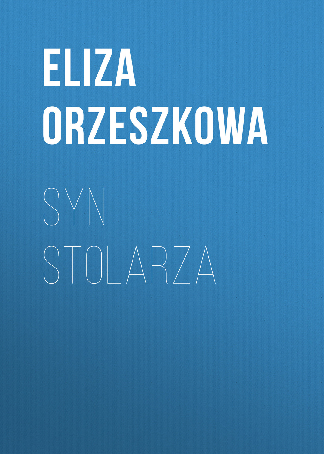 Обложка книги «Syn stolarza»