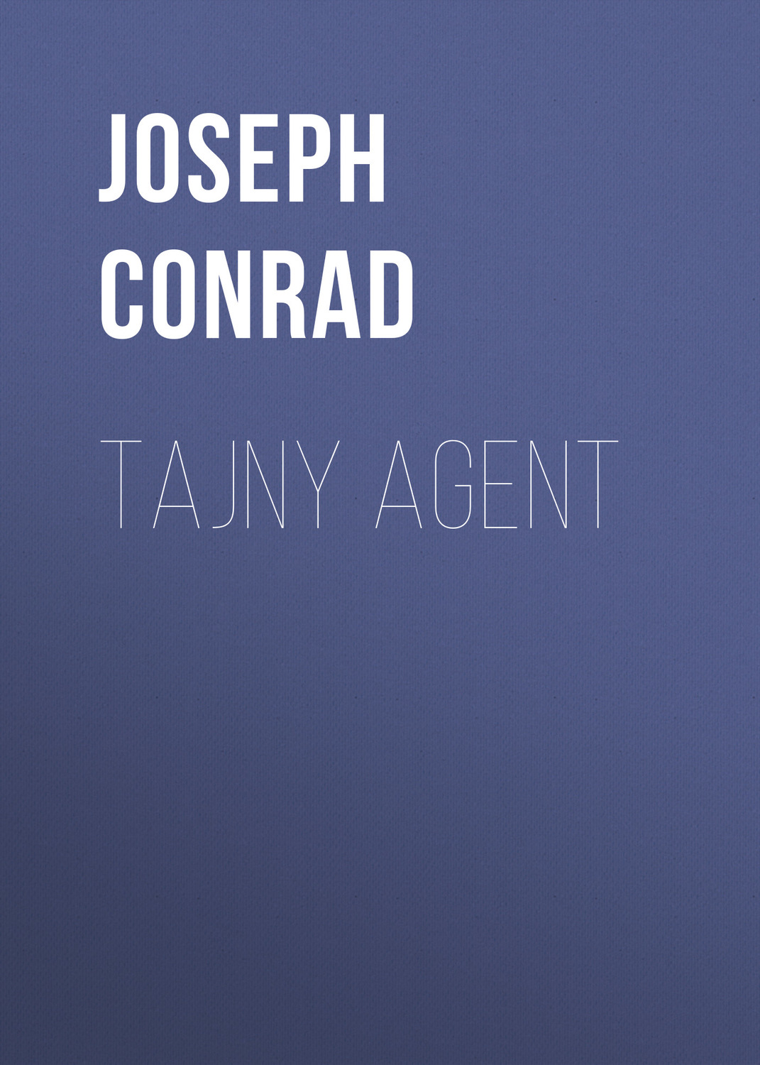 Обложка книги «Tajny agent»