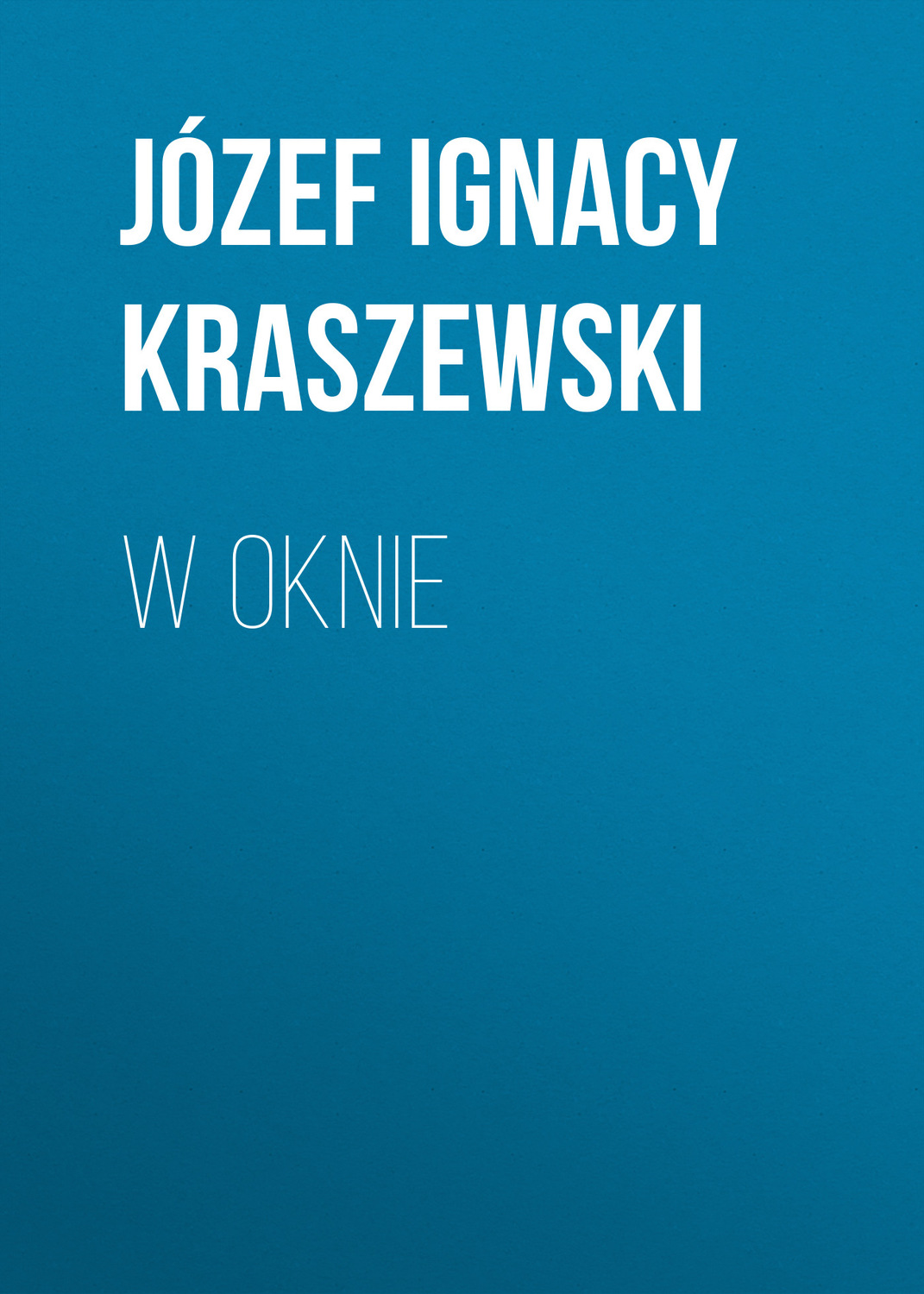 Обложка книги «W oknie»