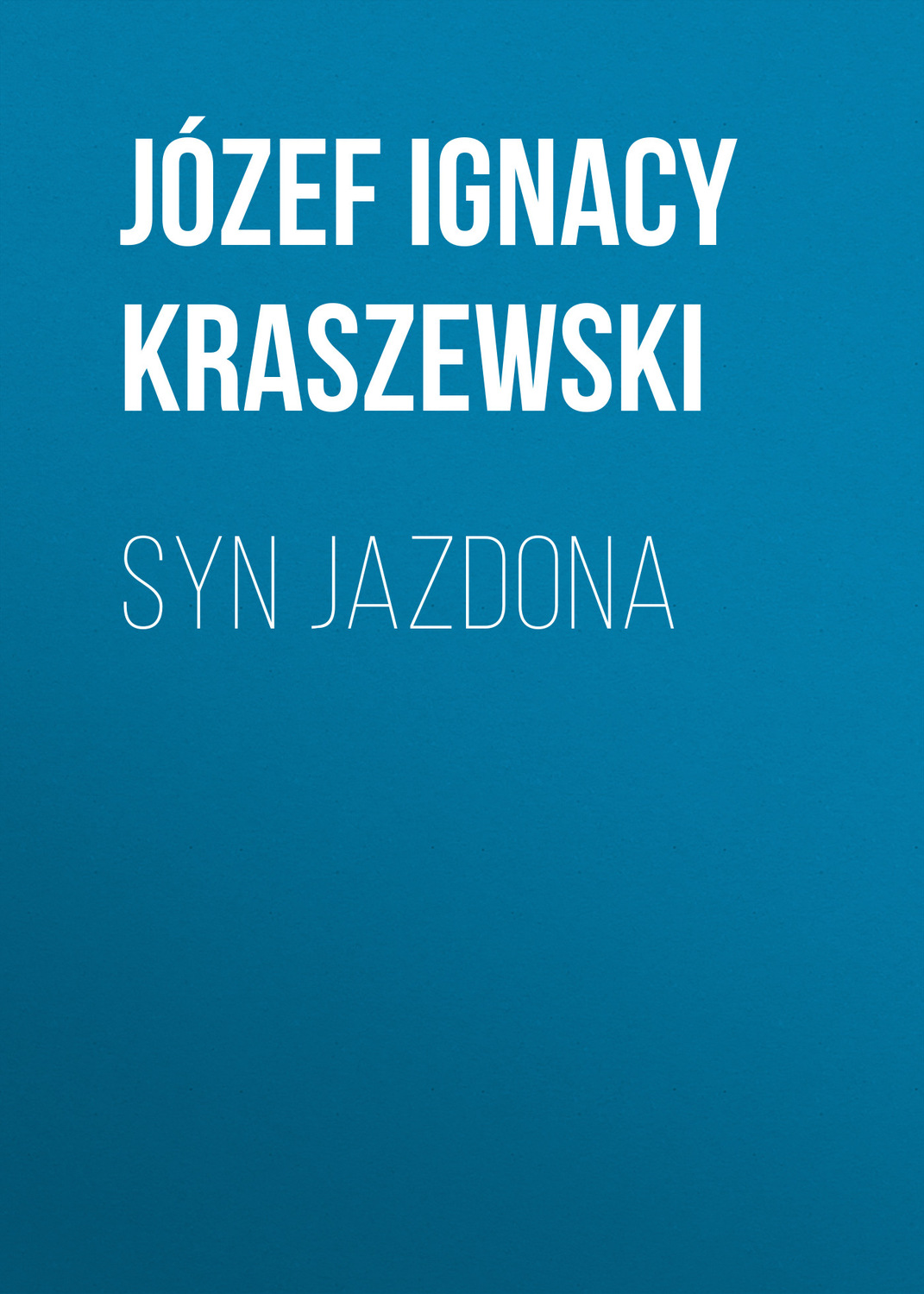 Обложка книги «Syn Jazdona»