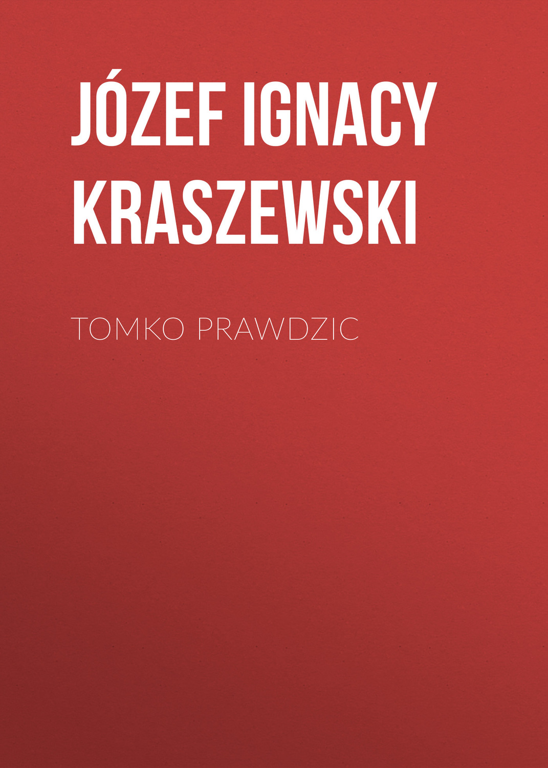 Обложка книги «Tomko Prawdzic»