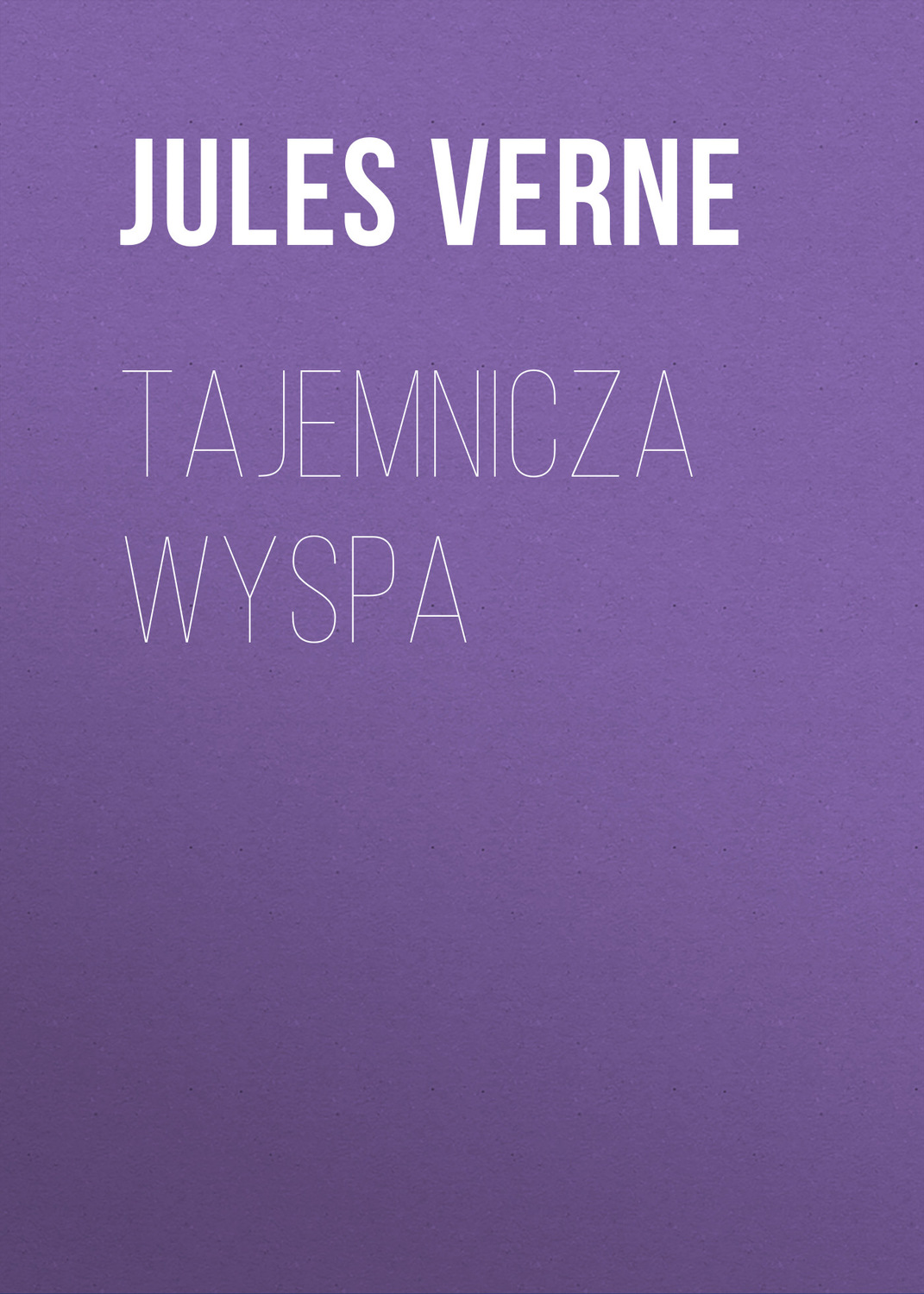 Обложка книги «Tajemnicza wyspa»