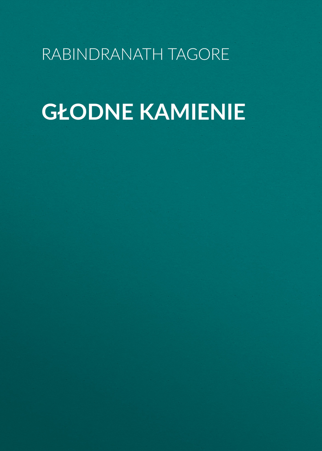 Обложка книги «Głodne kamienie»