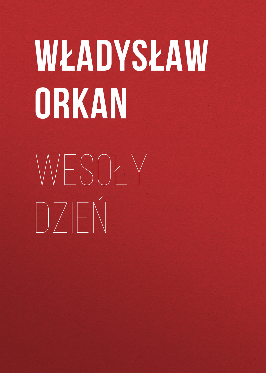 Обложка книги «Wesoły dzień»