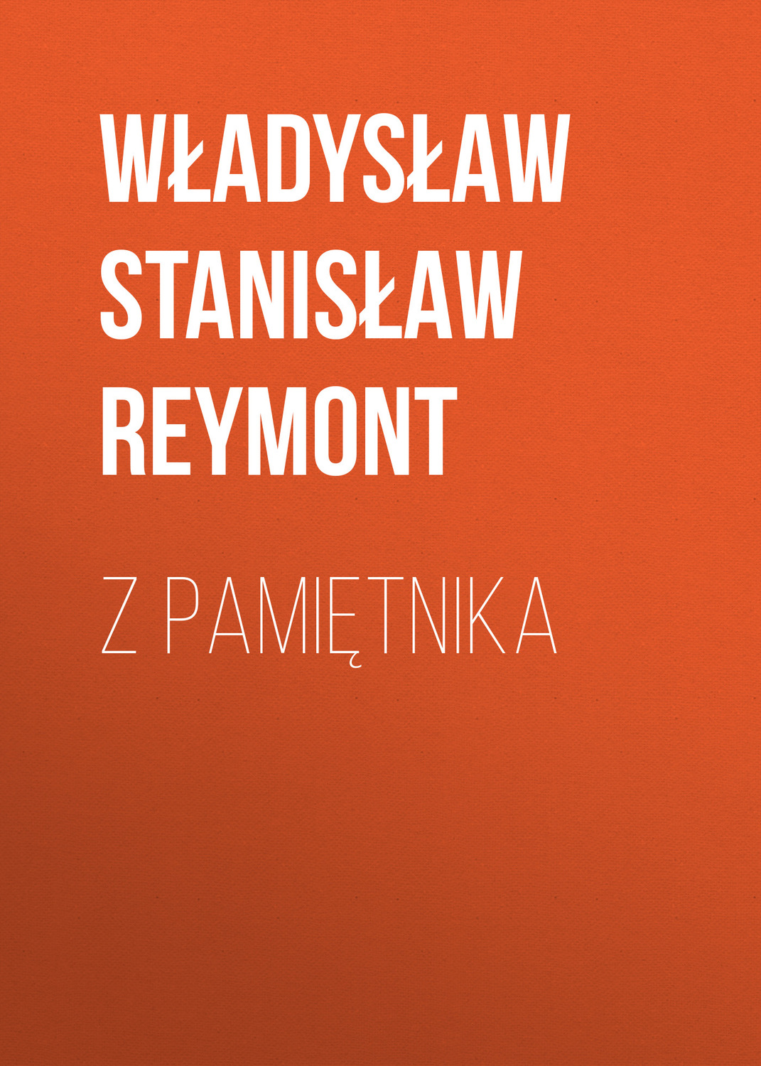 Обложка книги «Z pamiętnika»
