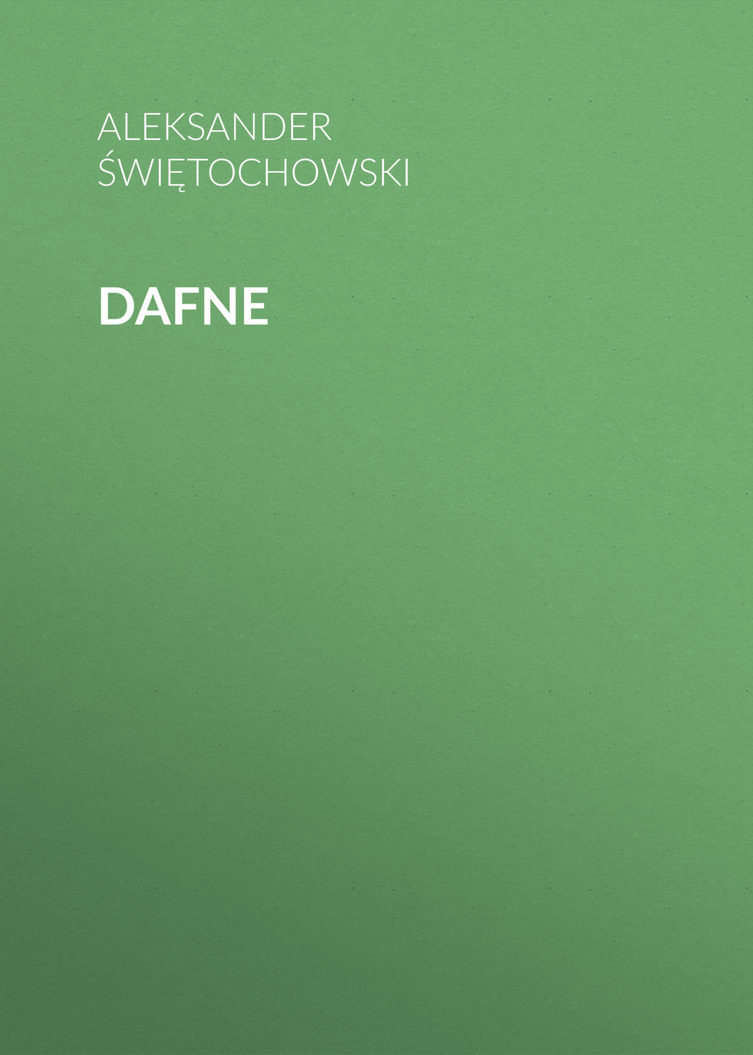 Обложка книги «Dafne»