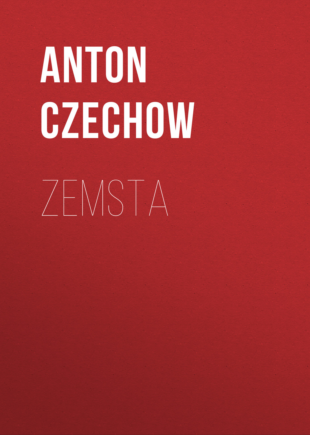 Обложка книги «Zemsta»