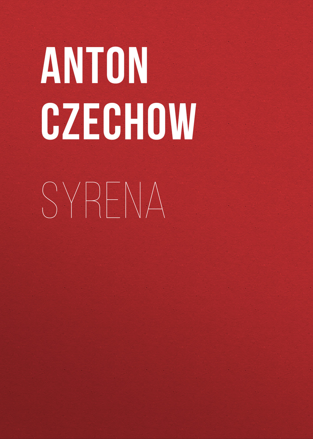 Обложка книги «Syrena»