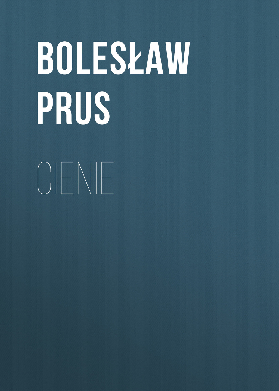 Обложка книги «Cienie»