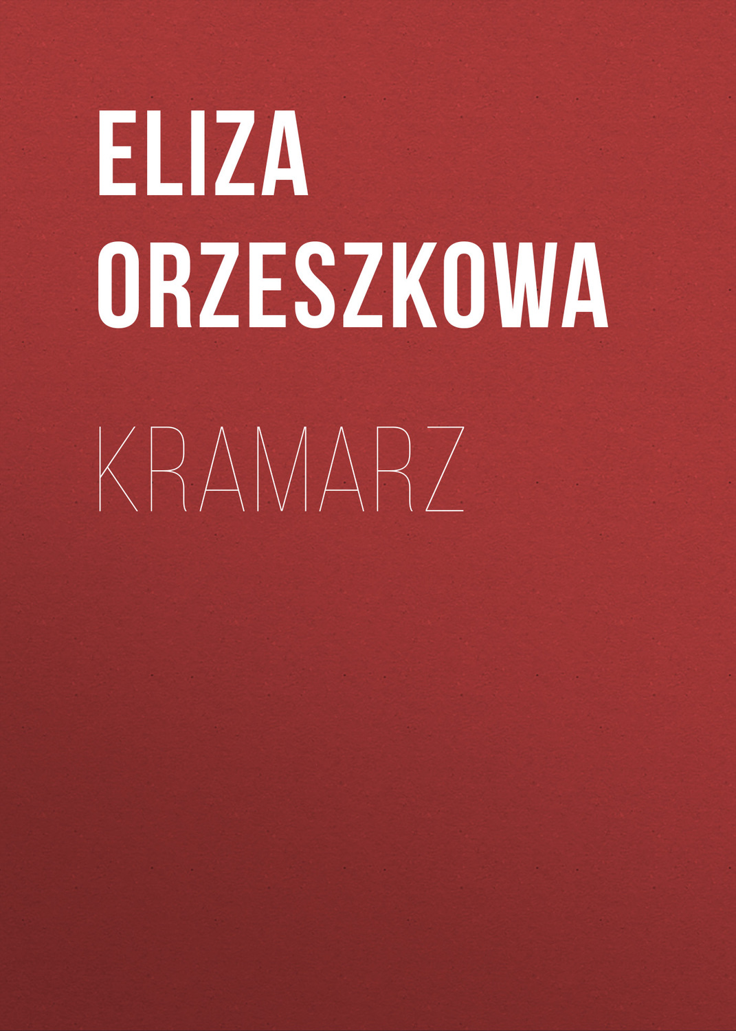Обложка книги «Kramarz»