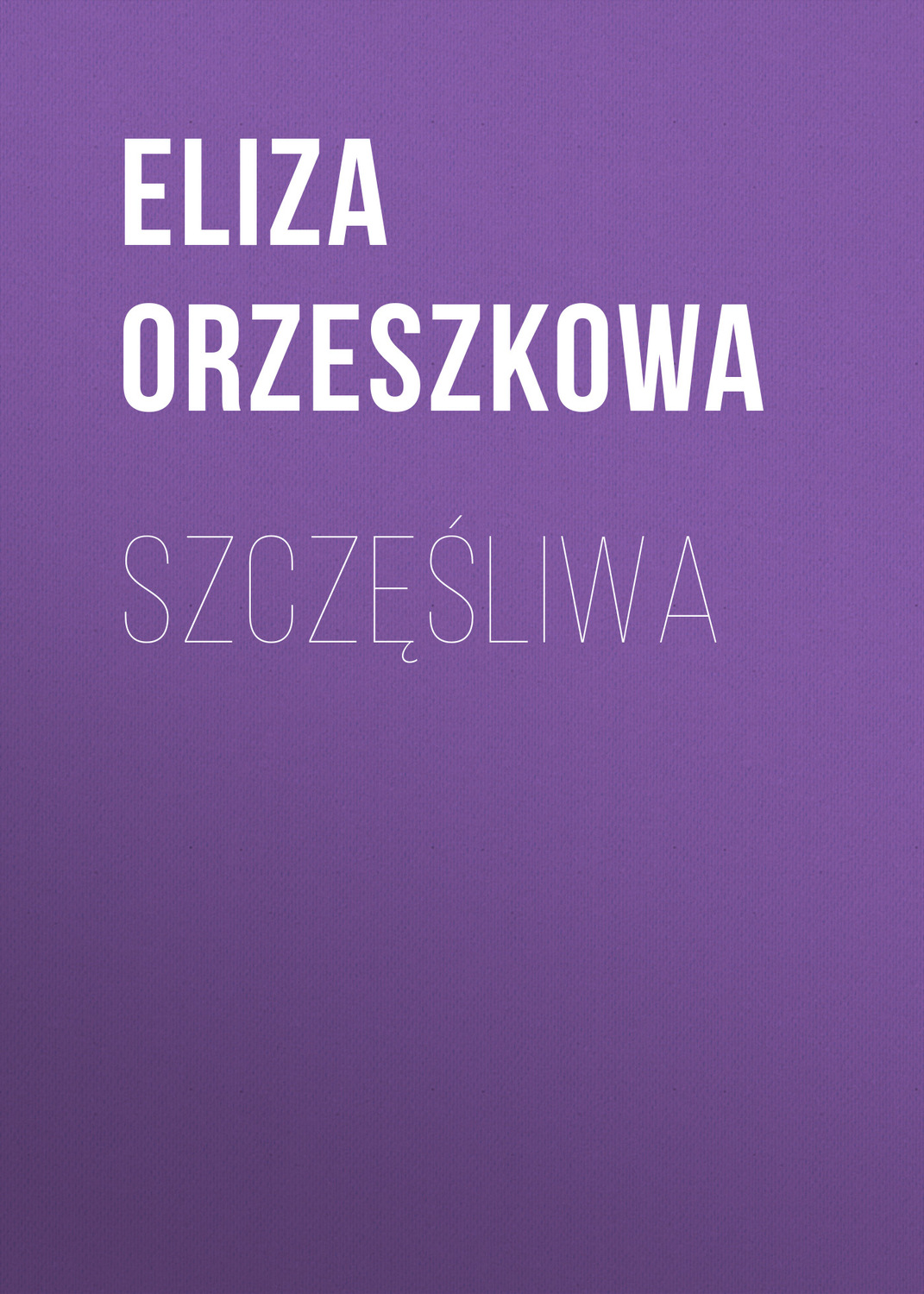 Обложка книги «Szczęśliwa»