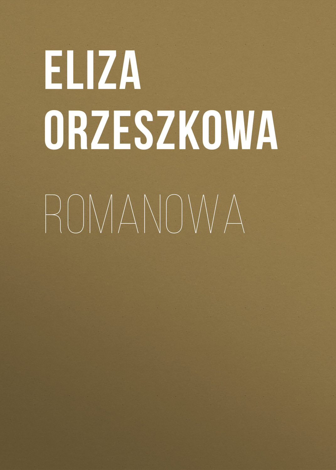 Обложка книги «Romanowa»