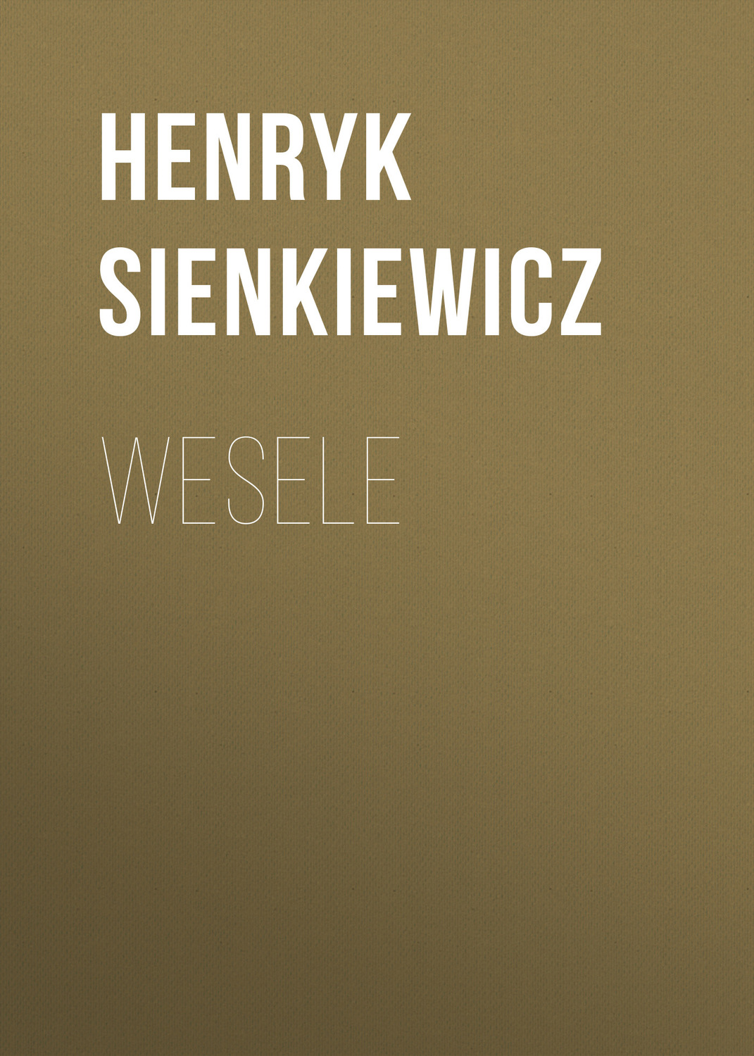 Обложка книги «Wesele»