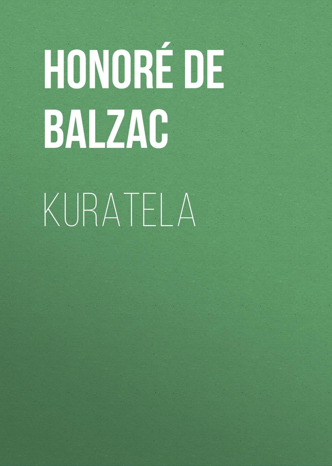 Обложка книги «Kuratela»
