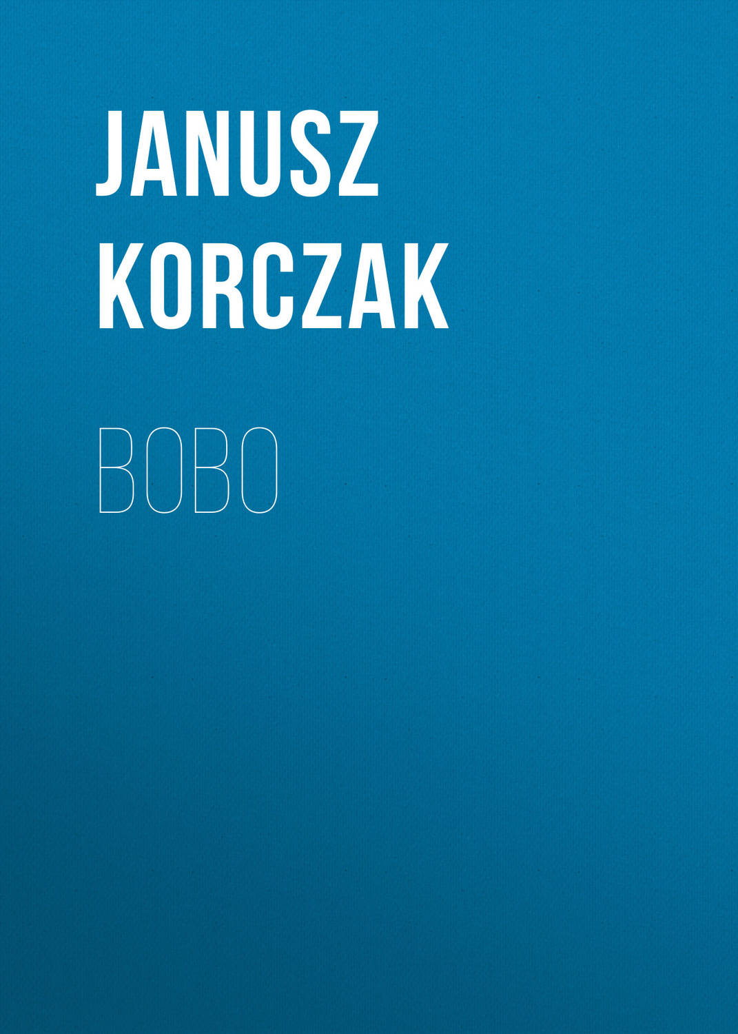 Обложка книги «Bobo»