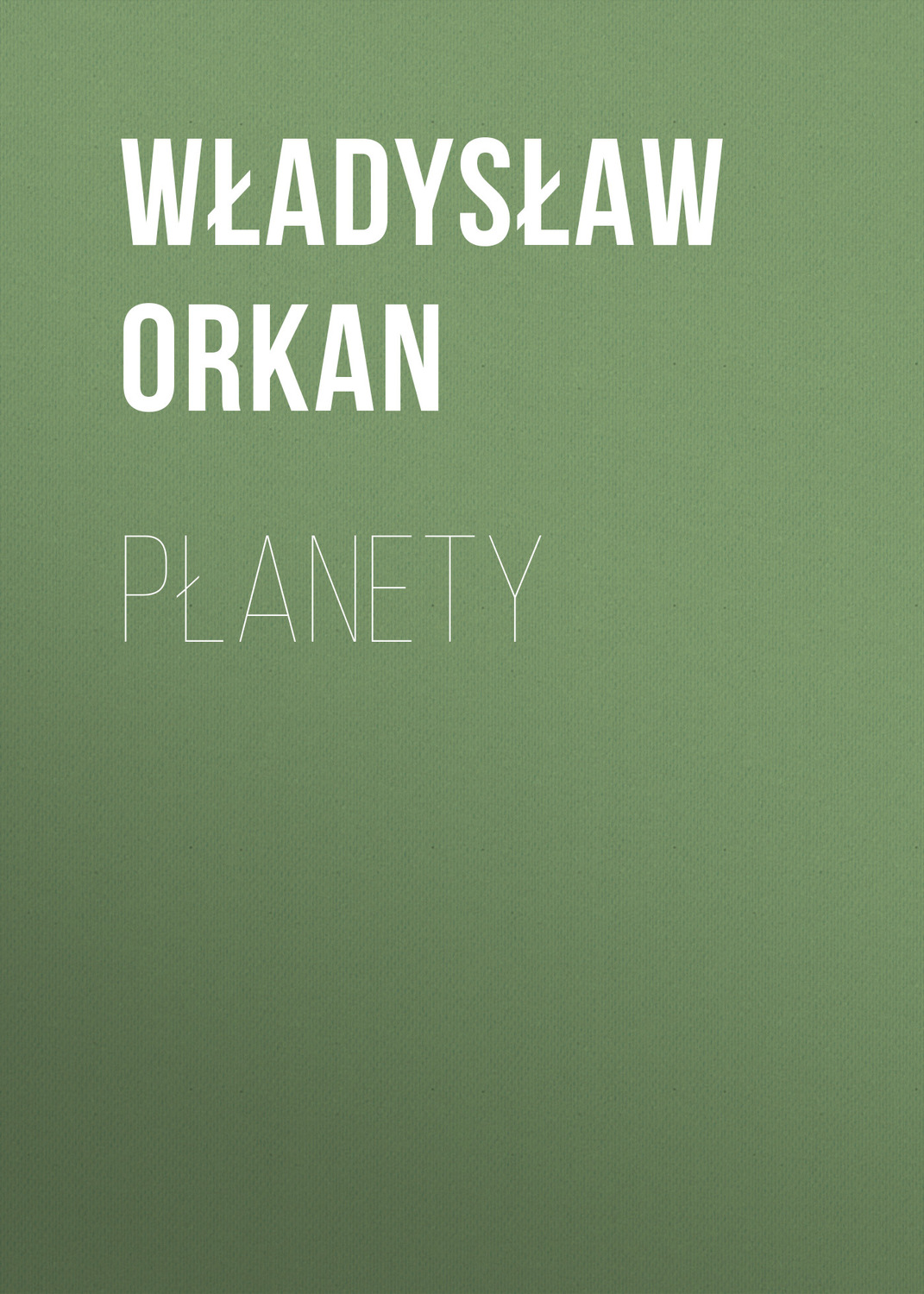 Обложка книги «Płanety»