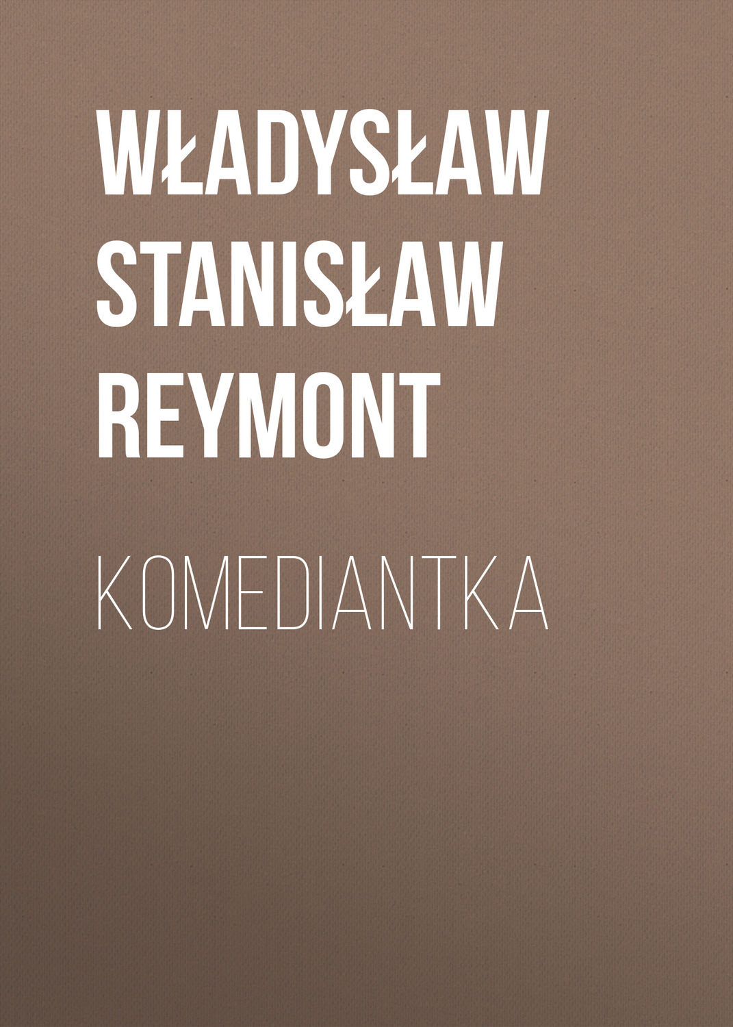 Обложка книги «Komediantka»