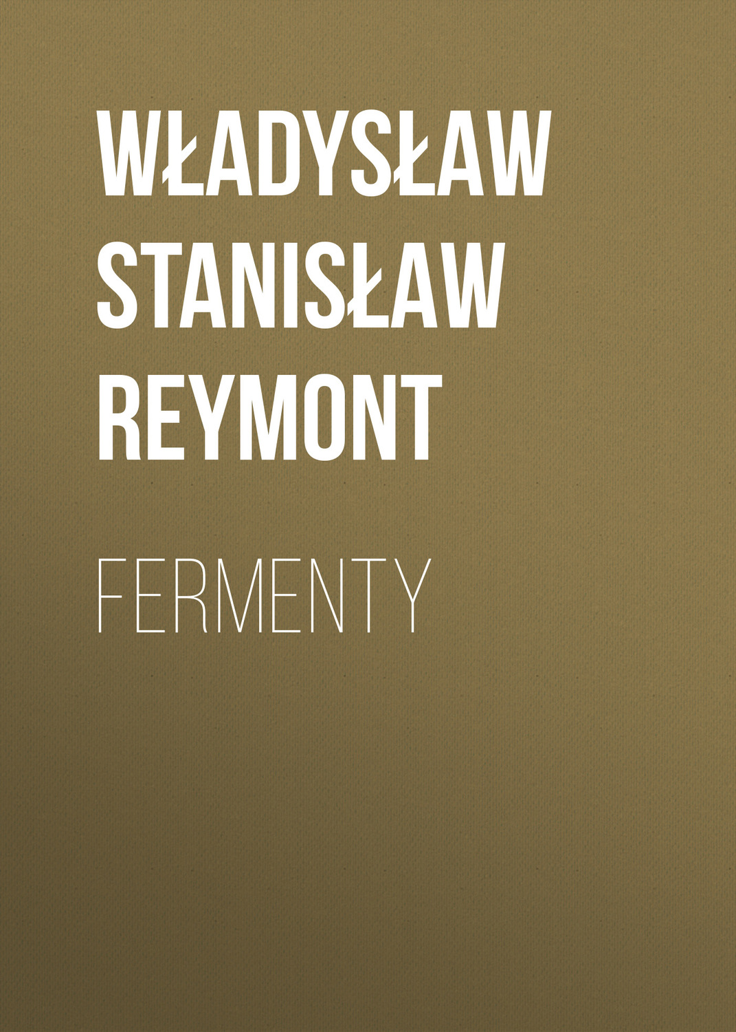 Обложка книги «Fermenty»