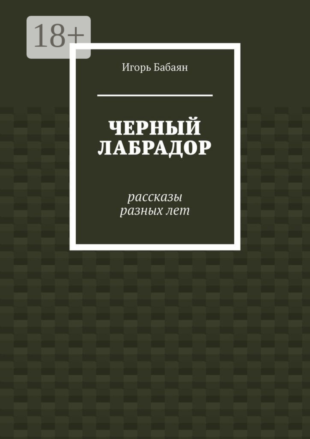 Обложка книги «Черный лабрадор»