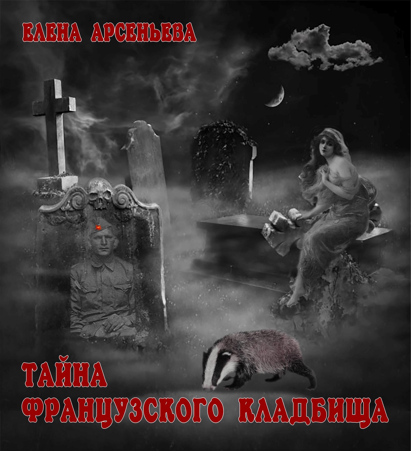Обложка книги «Тайна французского кладбища»
