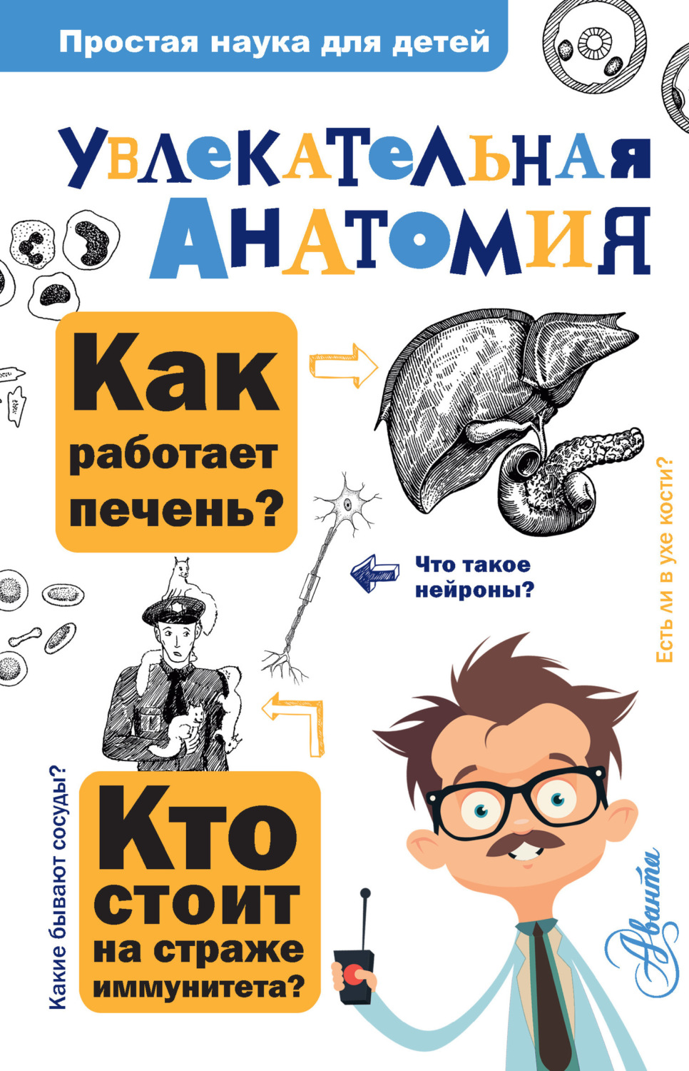 Обложка книги «Увлекательная анатомия»