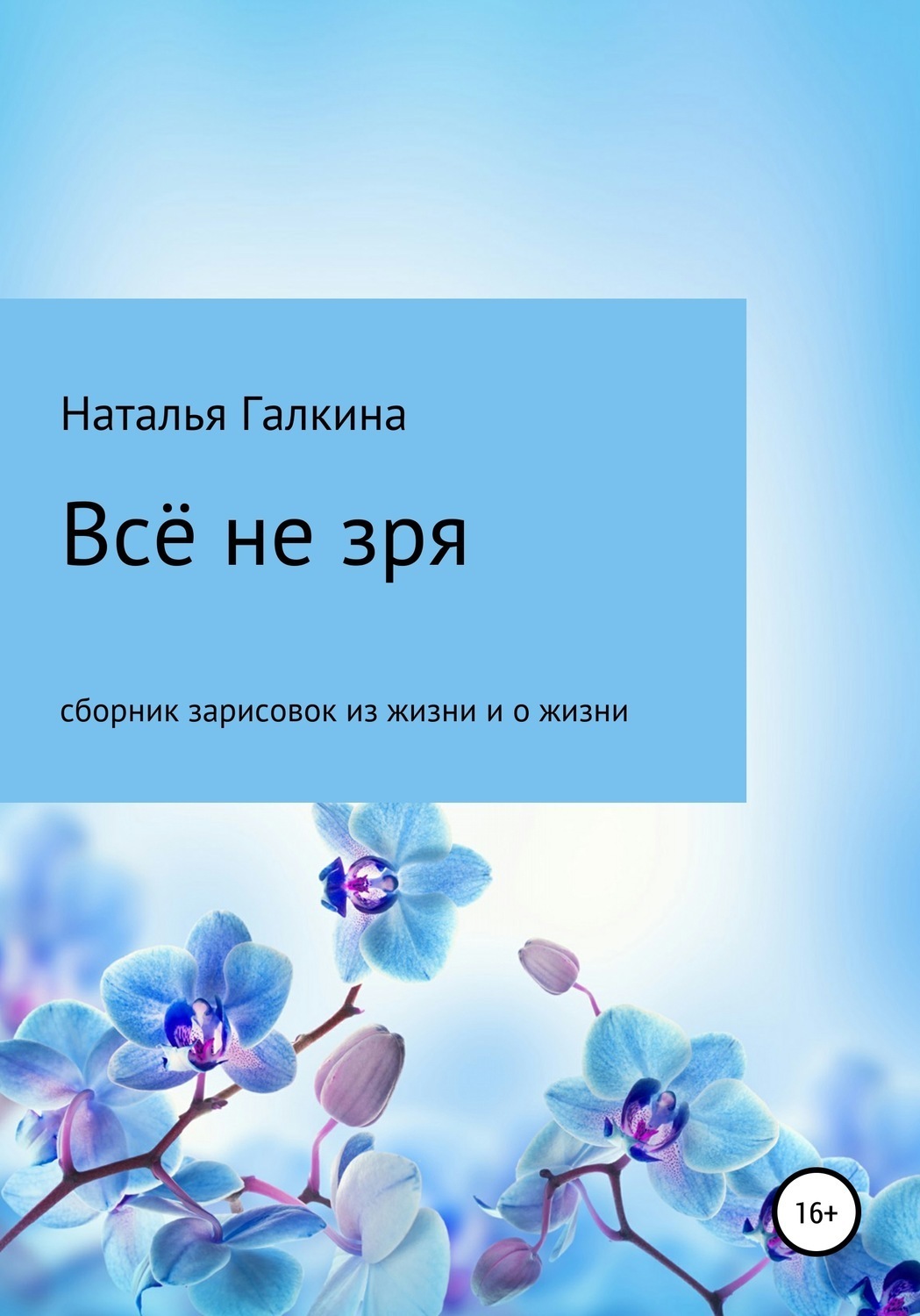 Обложка книги «Всё не зря: зарисовки из жизни и о жизни»