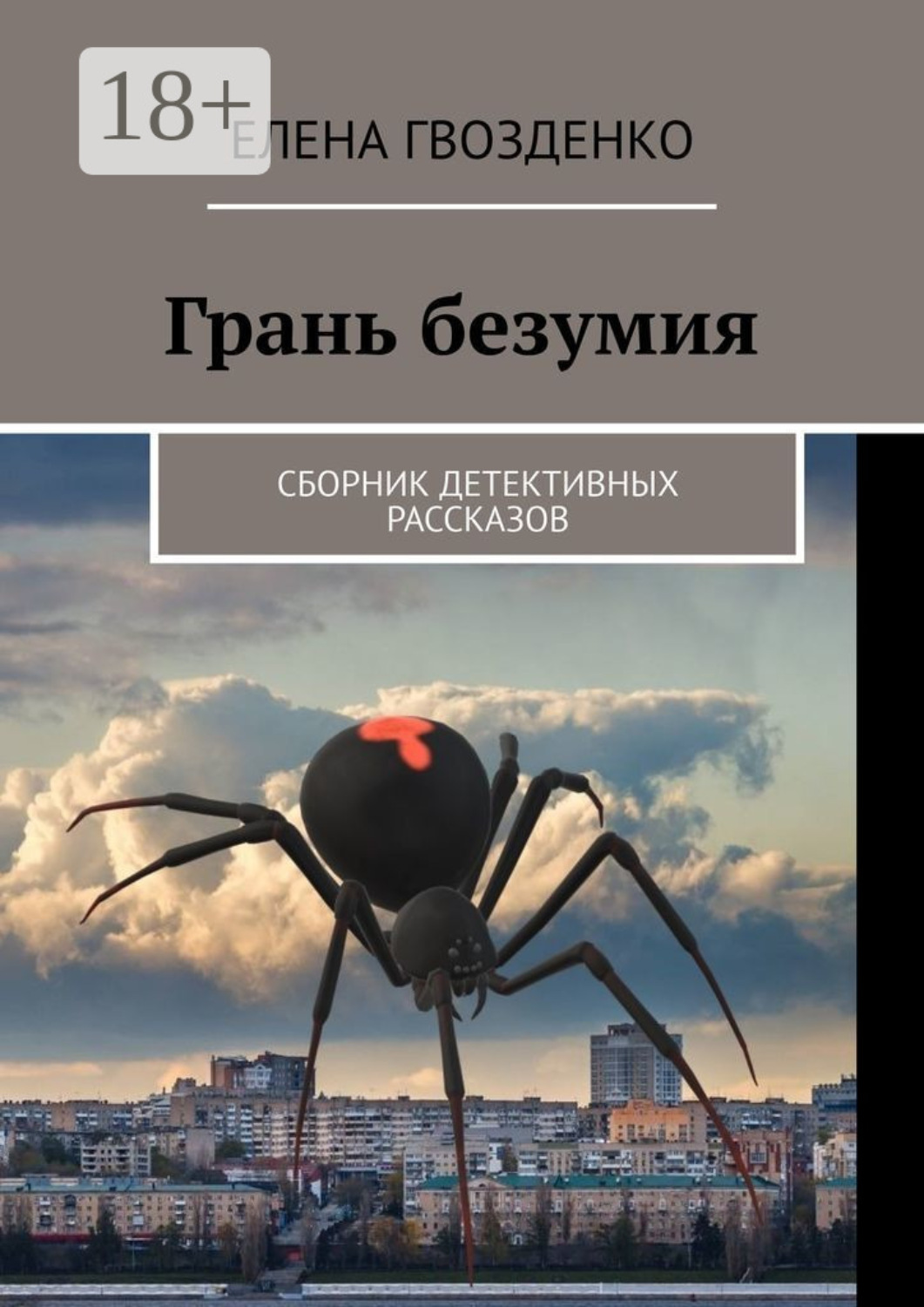 Обложка книги «Грань безумия. Сборник детективных рассказов»